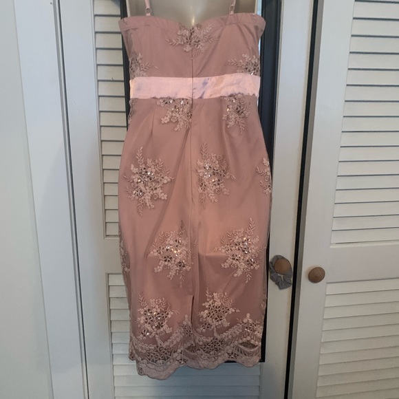 Venus size 4 dress (blush color) - Picture 2 of 6